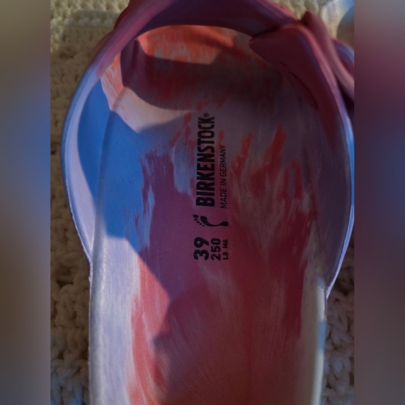 Birkenstock Pink Arizona EVA Slide Women's Sandals - Picture 4 of 7